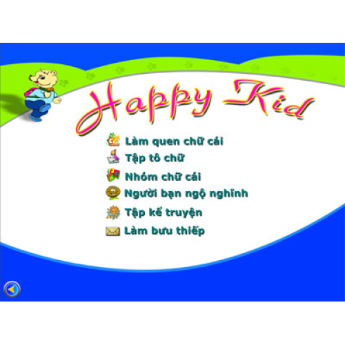 Bé học chữ Happy Kid Bé học chữ Happy Kid